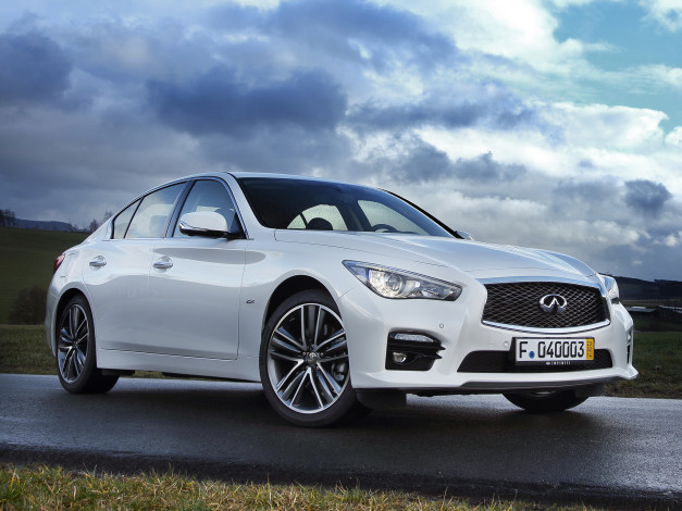 Обои картинки фото автомобили, infiniti, 2014г, v37, 2, 0t, q50