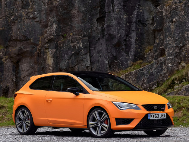 Обои картинки фото автомобили, seat, uk-spec, cupra, sc, leon, 2014