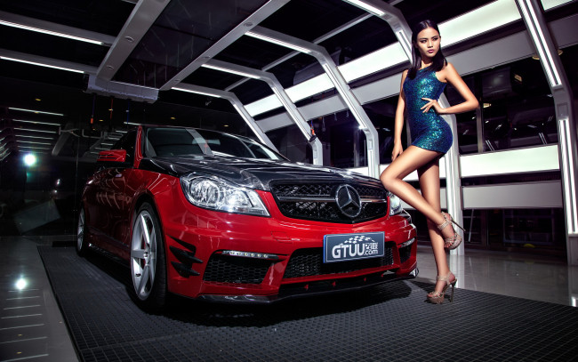 Обои картинки фото автомобили, авто с девушками, азиатка, автомобиль, девушка