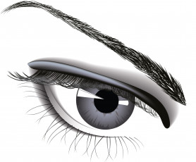 Картинка векторная+графика другое фон брови глаз