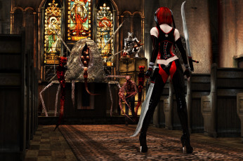 Картинка 3д+графика фантазия+ fantasy паук фон взгляд девушка