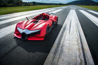 обоя sbarro es-13 fleche rouge, автомобили, sbarro