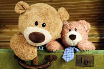 Картинка разное игрушки медвежата чемодан