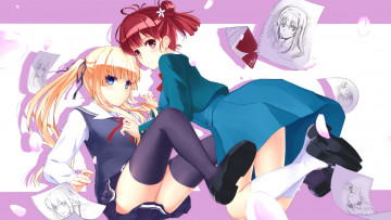 Картинка аниме saenai+heroine+no+sodatekata hashima izumi saenai heroine no sodatekata портреты листы девушки mizuki ame sawamura eriri spencer