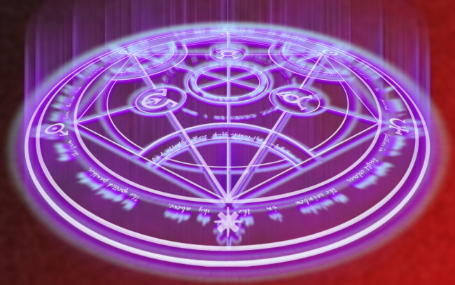 Обои картинки фото аниме, fullmetal alchemist, пентограмма, fullmetal, alchemist