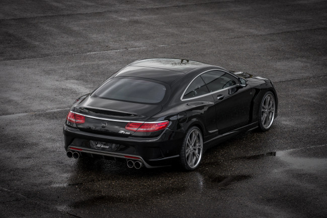 Обои картинки фото автомобили, mercedes-benz, s-klasse, fab, design, coupе, c217, 2015г, темный