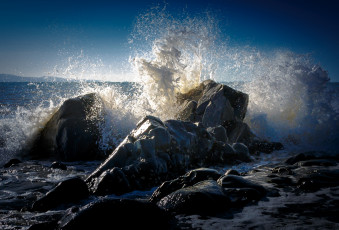 Картинка природа стихия прибой