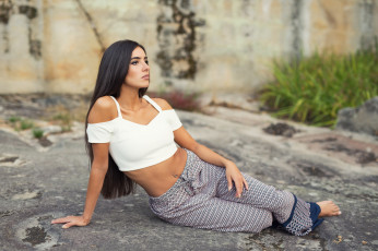 Картинка девушки -unsort+ брюнетки +шатенки взгляд лицо