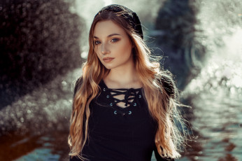 Картинка девушки -unsort+ брюнетки +шатенки взгляд лицо