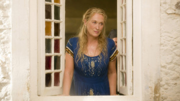 Картинка mamma+mia кино+фильмы девушка взгляд фон