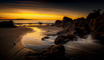 Картинка природа побережье рассвет