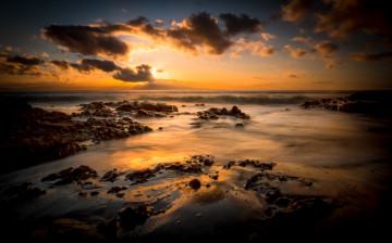 Картинка природа побережье рассвет