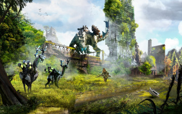 Картинка видео+игры horizon+zero+dawn horizon zero dawn action ролевая