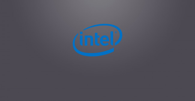 Обои картинки фото компьютеры, intel, фон, логотип