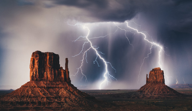 Обои картинки фото природа, молния,  гроза, шторм