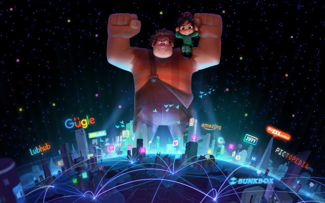 Обои картинки фото мультфильмы, wreck it ralph 2, wreck, it, ralph, 2
