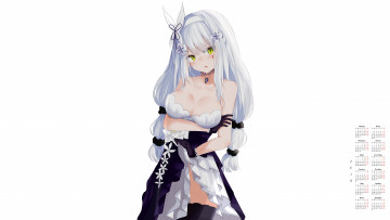 Картинка календари аниме взгляд девушка