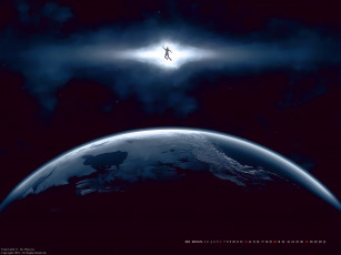 Картинка календари фэнтези планета человек