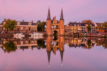 Картинка города -+панорамы голландия нидерланды