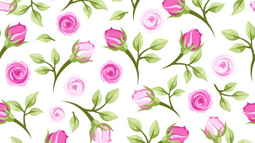 Картинка векторная+графика цветы+ flowers цветы фон