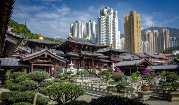 Картинка hong+kong города гонконг+ китай простор