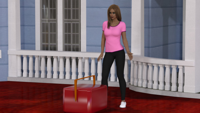 Обои картинки фото 3д графика, фантазия , fantasy, фон, взгляд, девушка