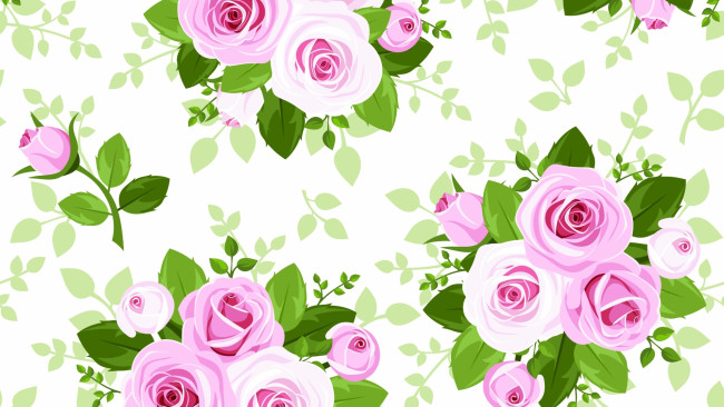 Обои картинки фото векторная графика, цветы , flowers, цветы, фон