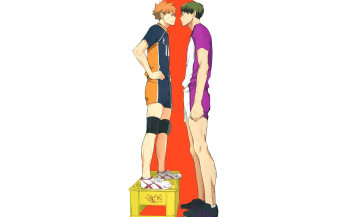обоя аниме, haikyuu, волейбол