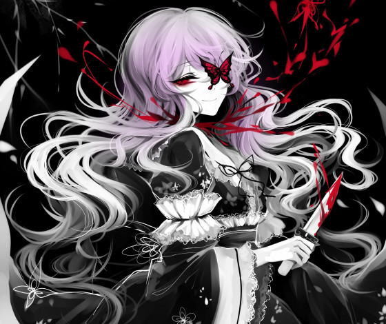 Обои картинки фото sheya, аниме, touhou, девушка