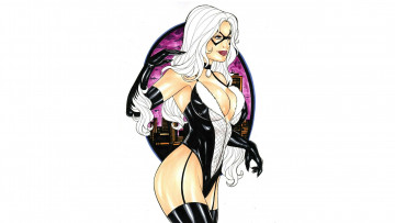 Картинка рисованное elberty+oliveira девушка фон маска униформа