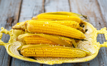 Картинка еда кукуруза початки