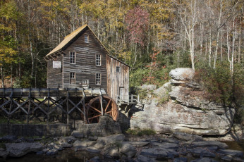 Картинка разное мельницы деревянная старинная мельница