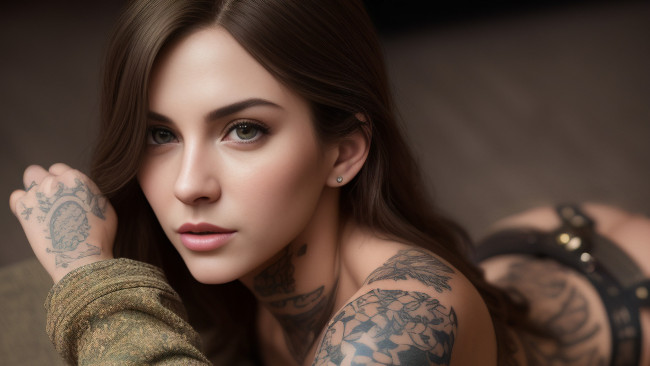 Обои картинки фото 3д графика, люди , people, красивая, девушка