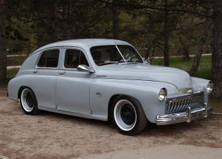 обоя автомобили, газ, победа, ссср, ретро