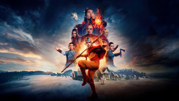 Картинка avatar +the+last+airbender+ сериал+2024+–+ кино+фильмы +the+last+airbender аватар легенда об аанге сериал фэнтези боевик драма комедия netflix пoстeр