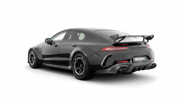 Картинка brabus+rocket+1000+2024+mercedes-amg+gt+63+s+e-performance автомобили brabus лифтбек rocket 1000 база гибрид mercedes amg gt63 s eperformance