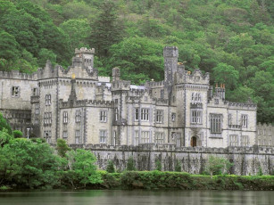 Картинка kylemore abbey города дворцы замки крепости