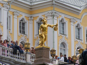 Картинка петергоф нижний парк лето 2005 города санкт петербург россия