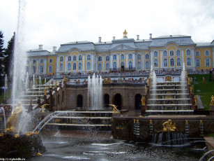 Картинка петергоф нижний парк лето 2005 города санкт петербург россия