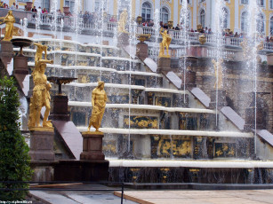 Картинка петергоф нижний парк лето 2005 города санкт петербург россия