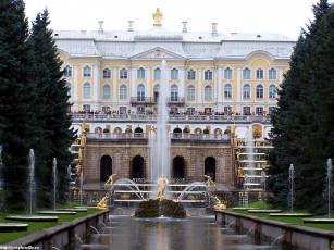 Картинка петергоф нижний парк лето 2005 города санкт петербург россия