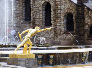 Картинка петергоф нижний парк лето 2005 города санкт петербург россия