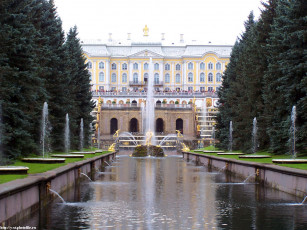 Картинка петергоф нижний парк лето 2005 города санкт петербург россия