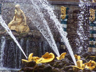 Картинка петергоф нижний парк лето 2005 города санкт петербург россия