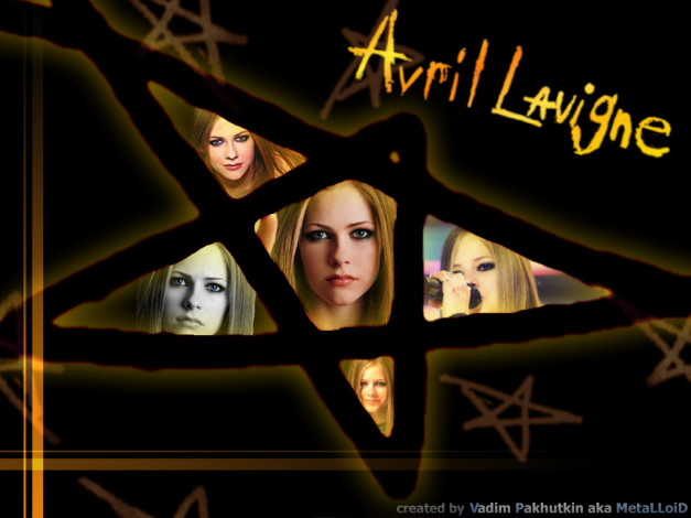 Обои картинки фото avril, lavigne, музыка