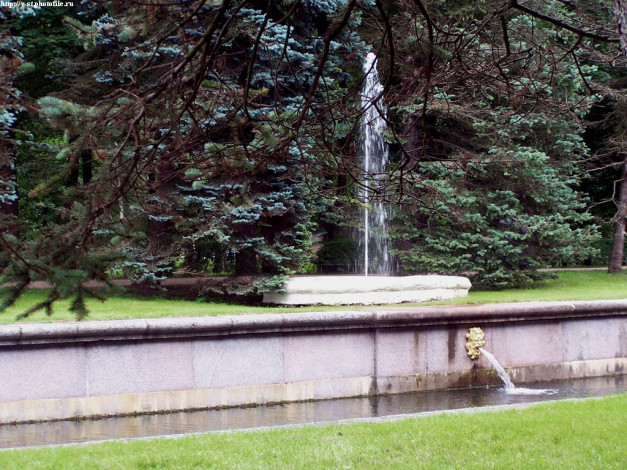 Обои картинки фото петергоф, нижний, парк, лето, 2005, города, санкт, петербург, россия
