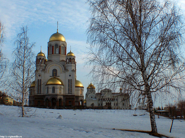 Обои картинки фото екатеринбург, храм, всех, святых, города, православные, церкви, монастыри