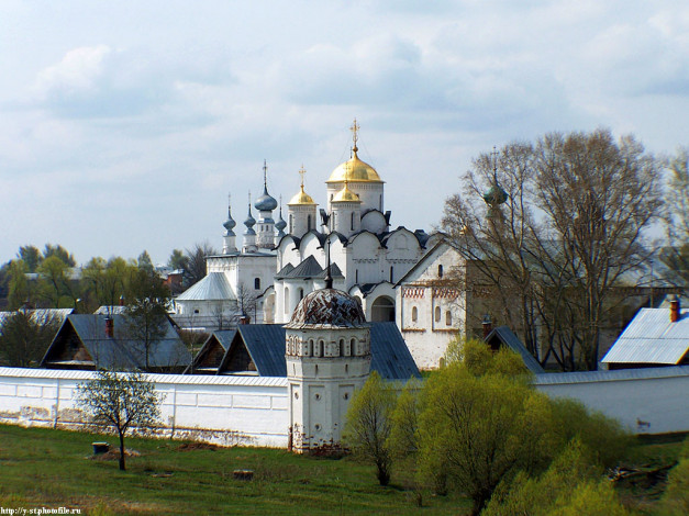 Обои картинки фото суздаль, покровский, монастырь, города, православные, церкви, монастыри