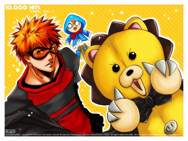 Обои картинки фото аниме, bleach