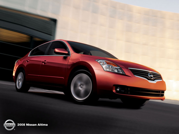 Обои картинки фото nissan, altima, автомобили, datsun